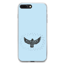 DistinctInk® Clear Shockproof Hybrid Case for Apple iPhone / Samsung Galaxy / Google Pixel - MountUp with Wings Like Eagles