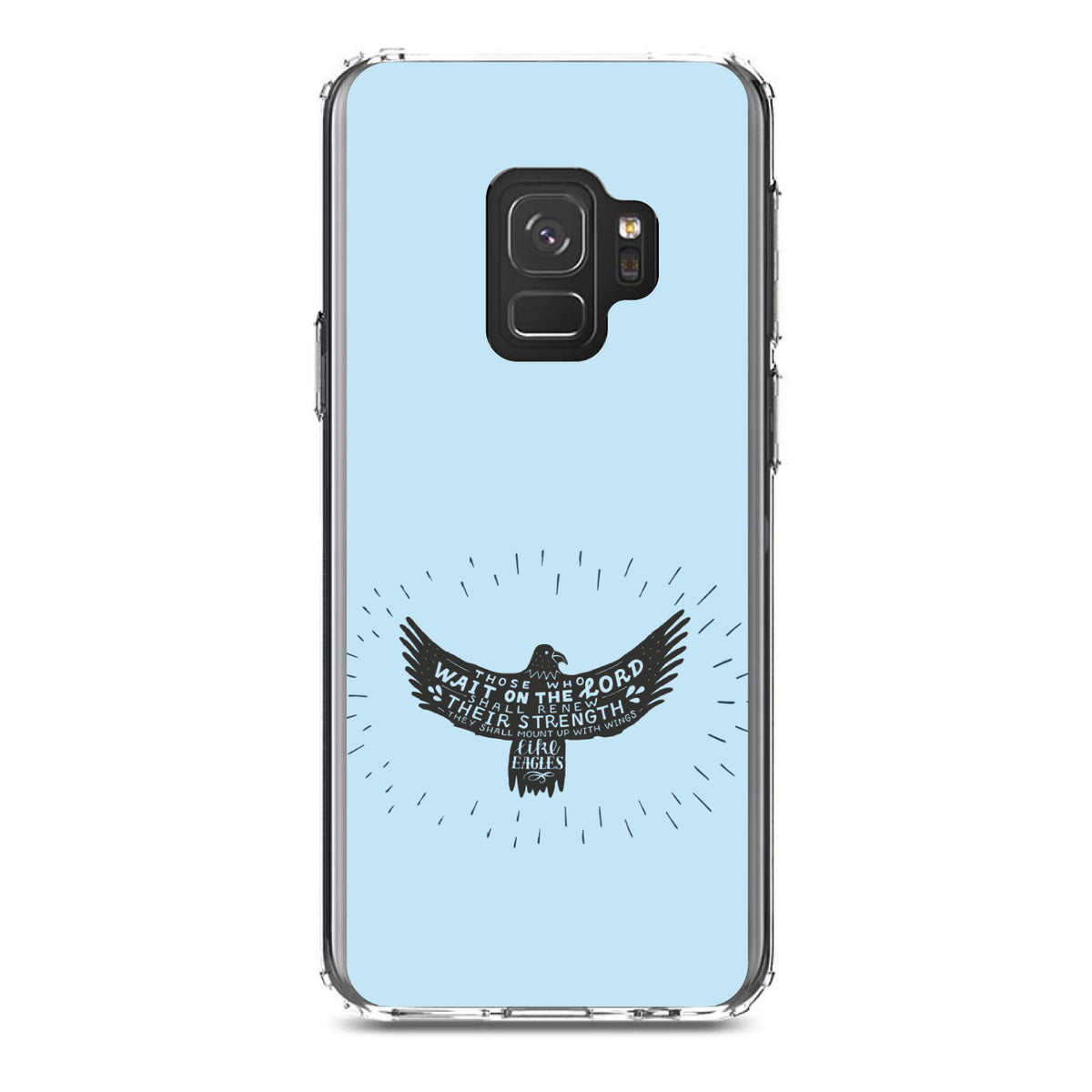 MountUp with Wings Like Eagles Clear Shockproof iPhone Case, view 19