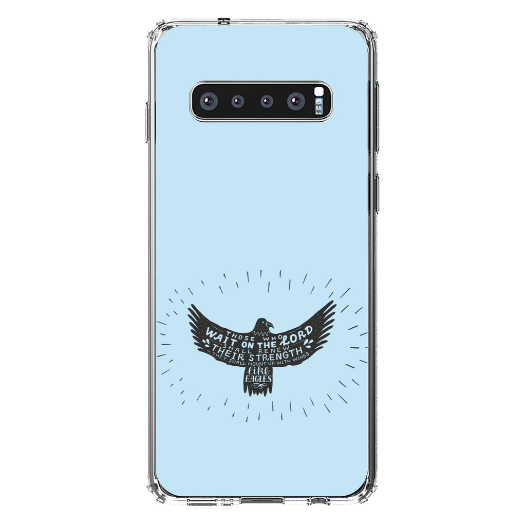 MountUp with Wings Like Eagles Clear Shockproof iPhone Case, view 16