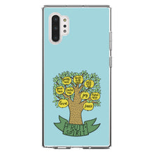 DistinctInk® Clear Shockproof Hybrid Case for Apple iPhone / Samsung Galaxy / Google Pixel - Fruit of the Spirith - Tree - Yellow Teal