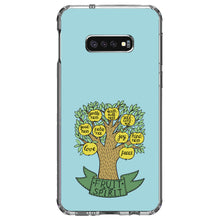 DistinctInk® Clear Shockproof Hybrid Case for Apple iPhone / Samsung Galaxy / Google Pixel - Fruit of the Spirith - Tree - Yellow Teal