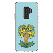 DistinctInk® Clear Shockproof Hybrid Case for Apple iPhone / Samsung Galaxy / Google Pixel - Fruit of the Spirith - Tree - Yellow Teal
