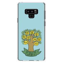 DistinctInk® Clear Shockproof Hybrid Case for Apple iPhone / Samsung Galaxy / Google Pixel - Fruit of the Spirith - Tree - Yellow Teal