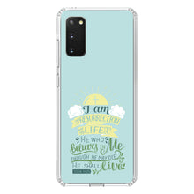 DistinctInk® Clear Shockproof Hybrid Case for Apple iPhone / Samsung Galaxy / Google Pixel - John 11:25 - I am the Resurrection and the Life