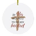 Cross Ceramic Ornament