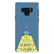 DistinctInk® Clear Shockproof Hybrid Case for Apple iPhone / Samsung Galaxy / Google Pixel - You Are the Light of the World