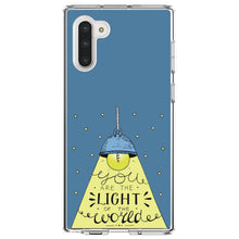 DistinctInk® Clear Shockproof Hybrid Case for Apple iPhone / Samsung Galaxy / Google Pixel - You Are the Light of the World