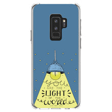 DistinctInk® Clear Shockproof Hybrid Case for Apple iPhone / Samsung Galaxy / Google Pixel - You Are the Light of the World