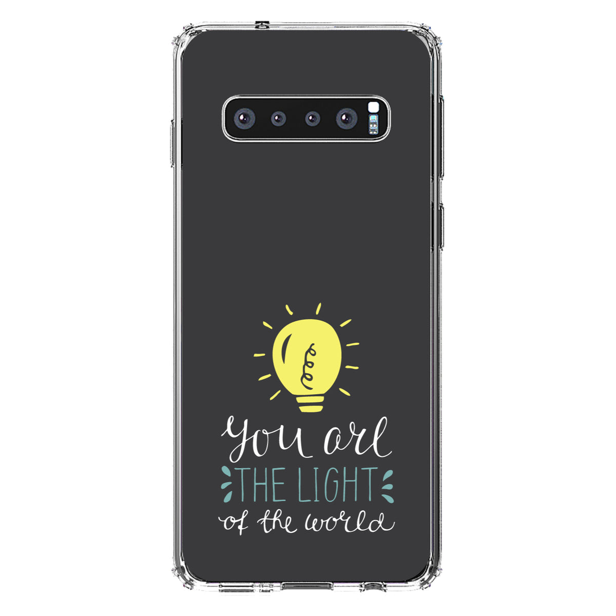 You Are the Light of the World / Bulb Clear Shockproof iPhone Case, view 17
