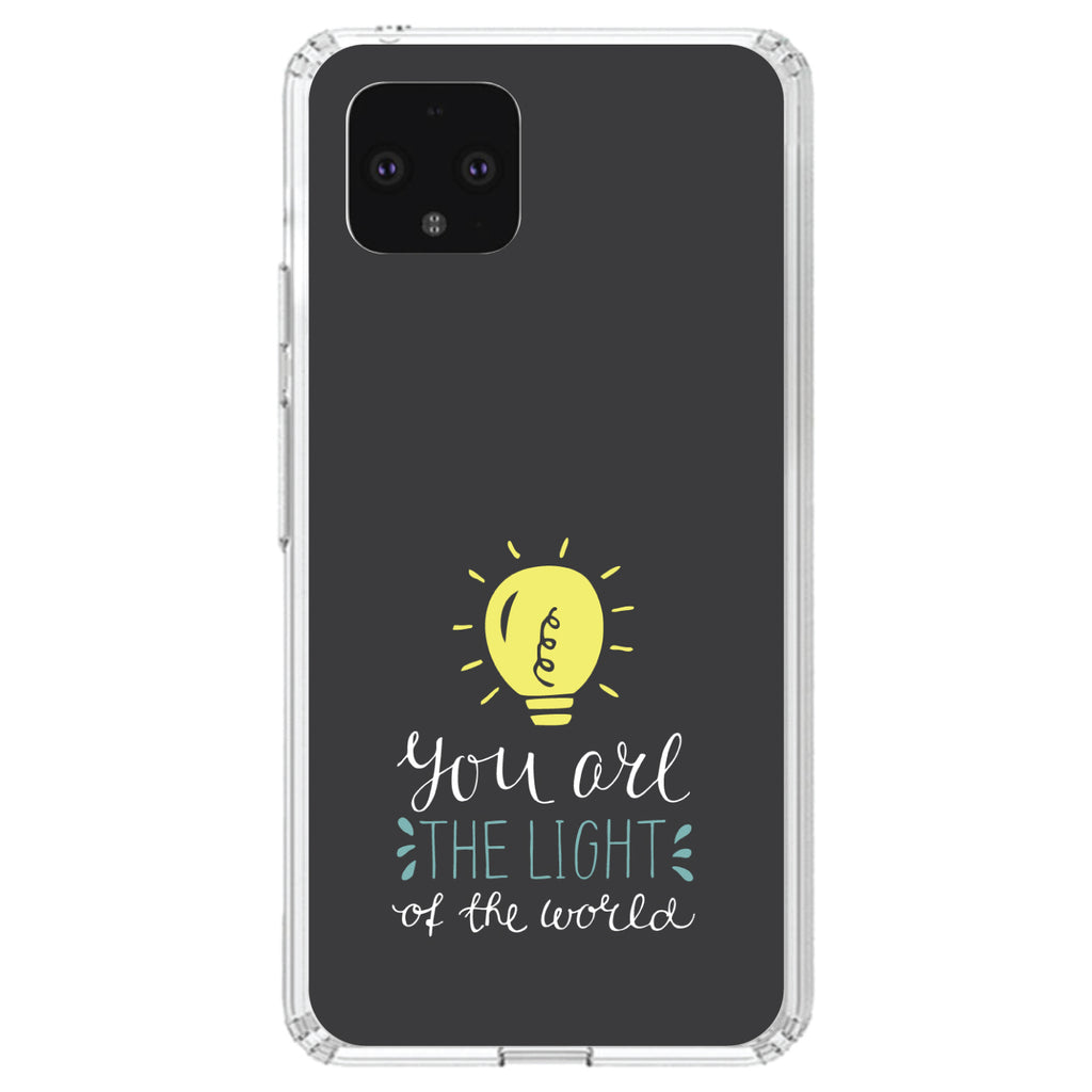 You Are the Light of the World / Bulb Clear Shockproof iPhone Case, view 23