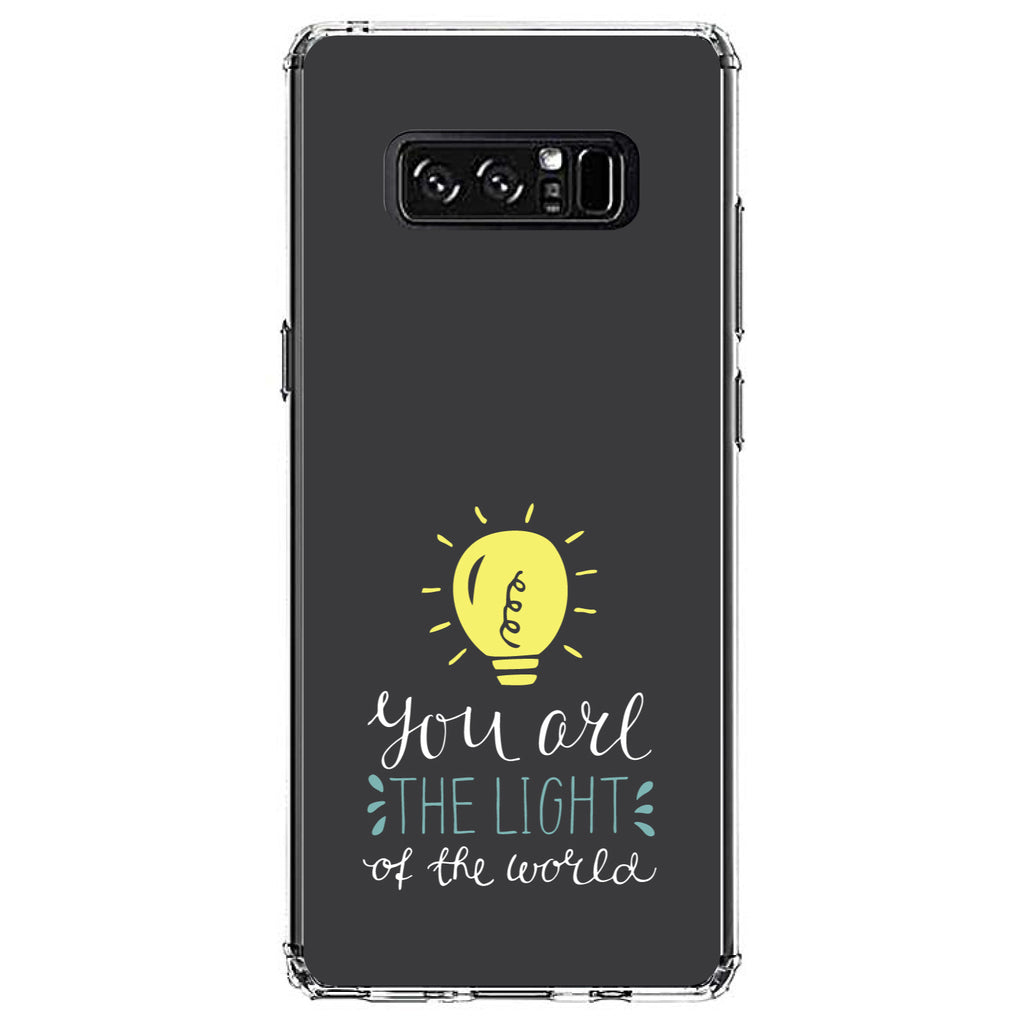 You Are the Light of the World / Bulb Clear Shockproof iPhone Case, view 12