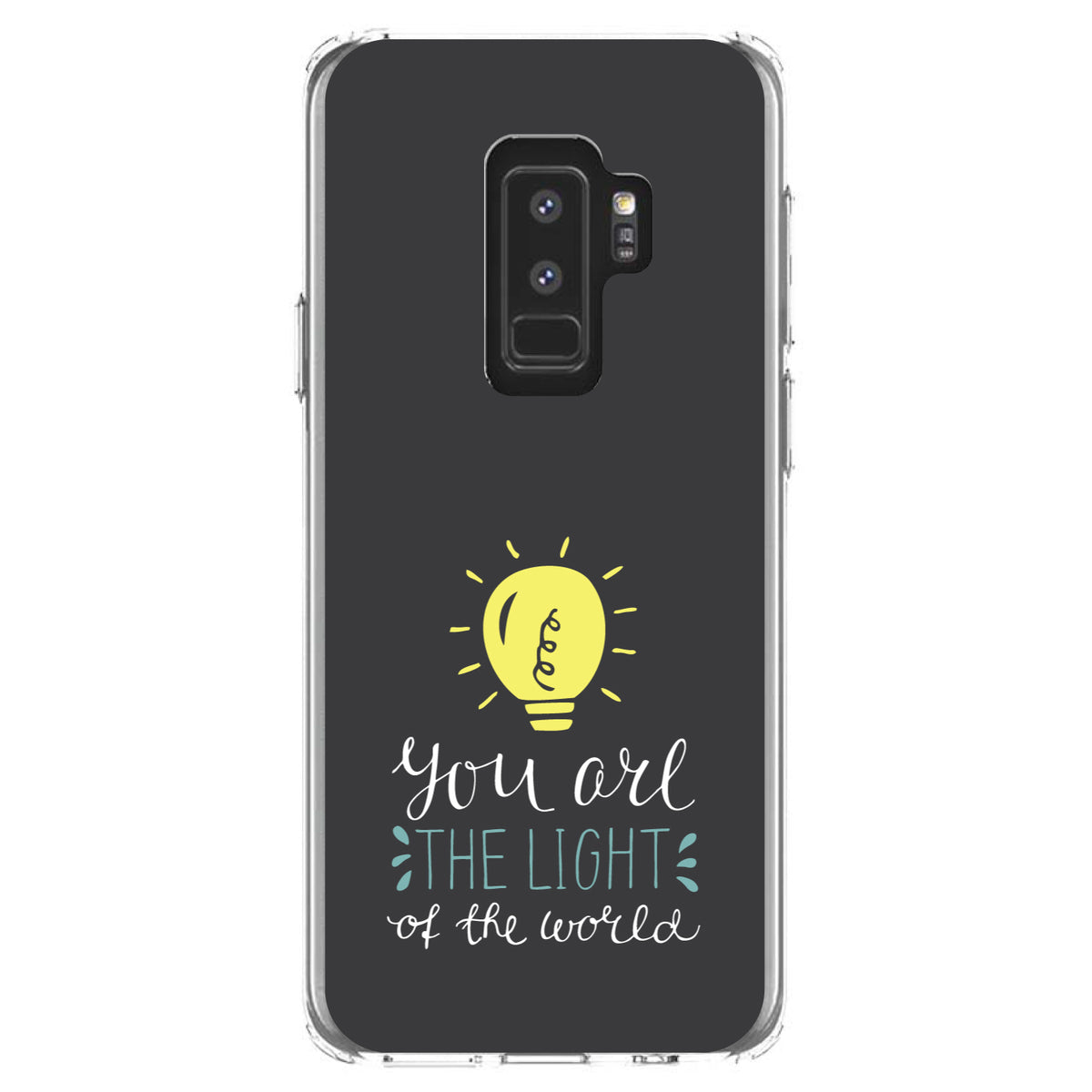 You Are the Light of the World / Bulb Clear Shockproof iPhone Case, view 20