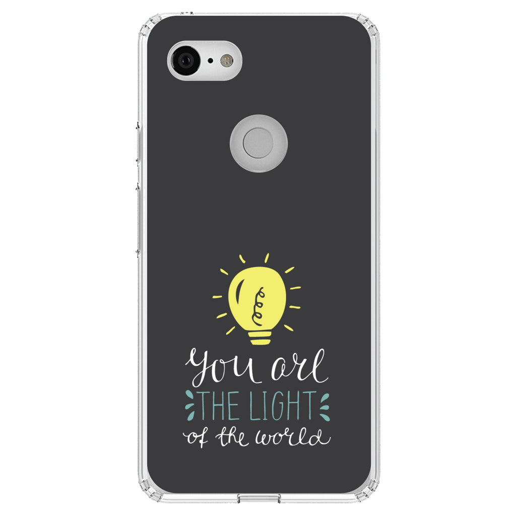 You Are the Light of the World / Bulb Clear Shockproof iPhone Case, view 22