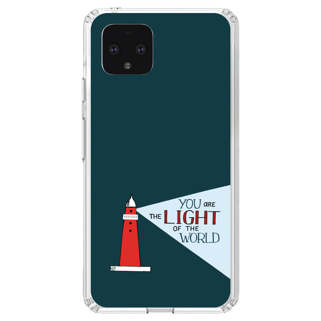 You Are the Light of the World / Light House Clear Shockproof iPhone Case, view 24