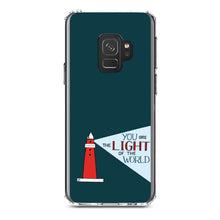 DistinctInk® Clear Shockproof Hybrid Case for Apple iPhone / Samsung Galaxy / Google Pixel - You Are the Light of the World / Light House