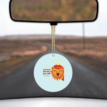 The Righteous Are Bold As a Lion Ceramic Ornament