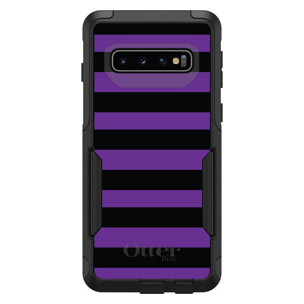 Black & Purple Bold Stripes OtterBox Commuter Case for iPhone & Galaxy, view 7