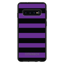 Black & Purple Bold Stripes OtterBox Symmetry Case for iPhone & Galaxy