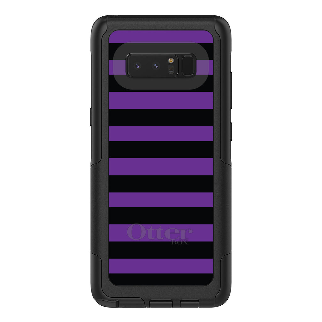 Black & Purple Bold Stripes OtterBox Commuter Case for iPhone & Galaxy, view 16