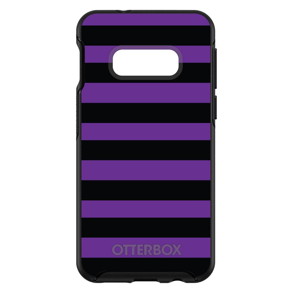 Black & Purple Bold Stripes OtterBox Symmetry Case for iPhone & Galaxy, view 7