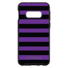 Black & Purple Bold Stripes OtterBox Symmetry Case for iPhone & Galaxy