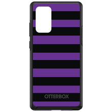 Black & Purple Bold Stripes OtterBox Symmetry Case for iPhone & Galaxy