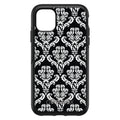 Black White Damask Pattern OtterBox Symmetry Case for iPhone & Galaxy