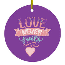 Heart Ceramic Ornament