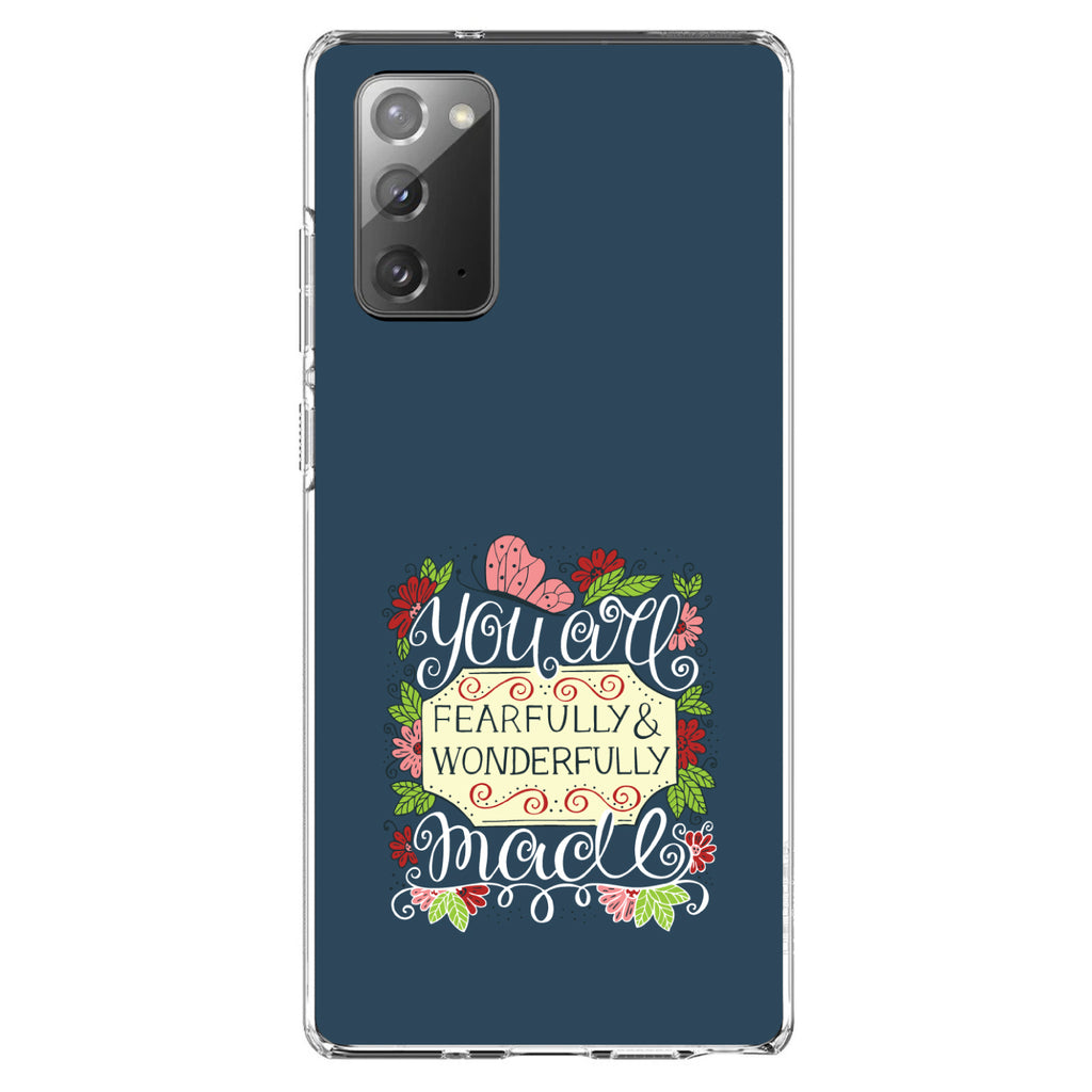 You Are Fearfully & Wonderfully Made Clear Shockproof iPhone Case, view 7