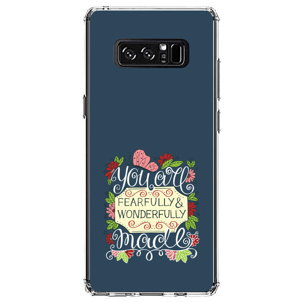 You Are Fearfully & Wonderfully Made Clear Shockproof iPhone Case, view 12