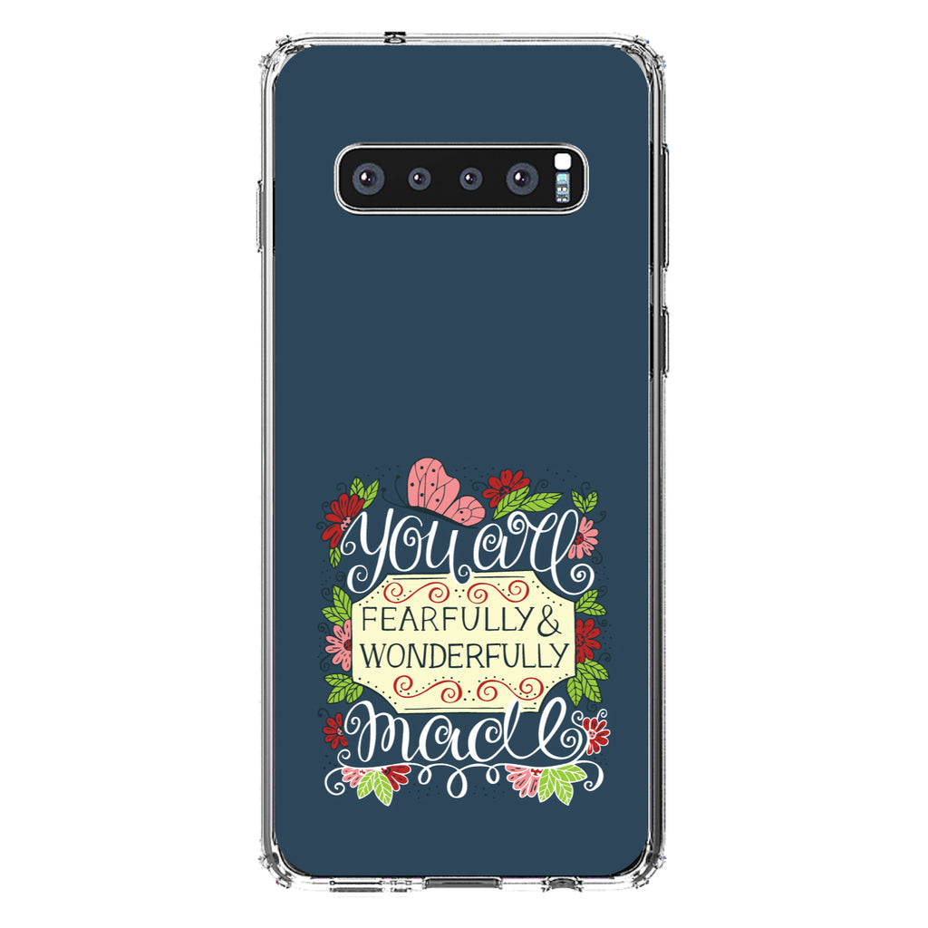 You Are Fearfully & Wonderfully Made Clear Shockproof iPhone Case, view 17