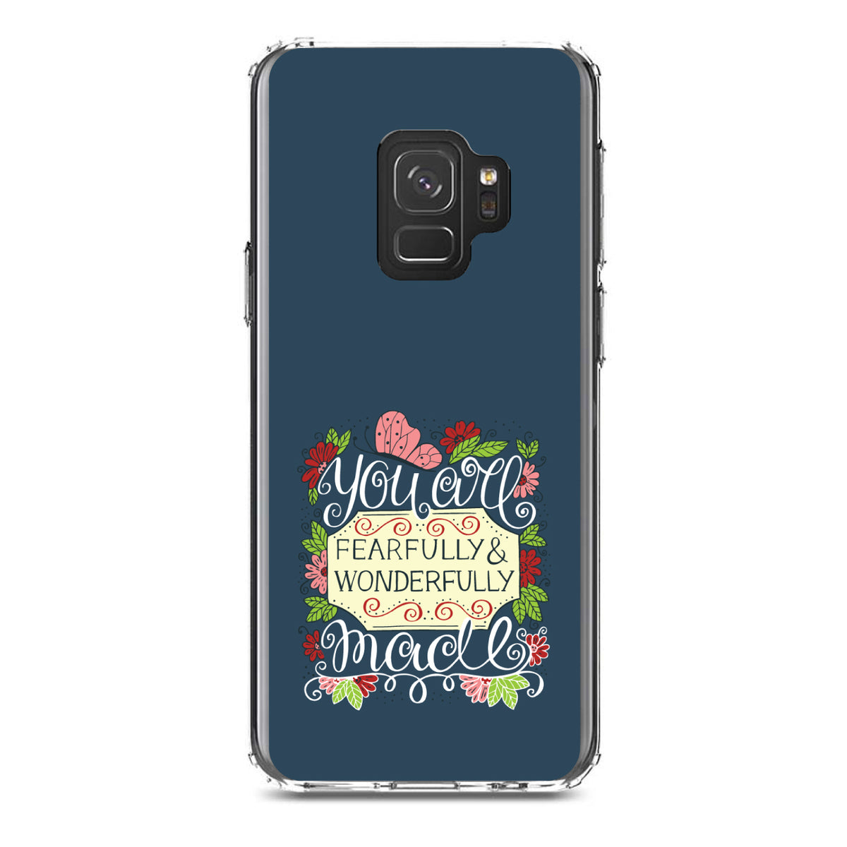You Are Fearfully & Wonderfully Made Clear Shockproof iPhone Case, view 19