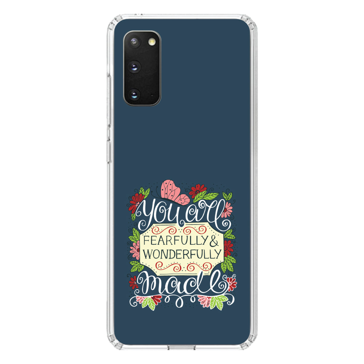 You Are Fearfully & Wonderfully Made Clear Shockproof iPhone Case, view 13