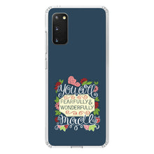 DistinctInk® Clear Shockproof Hybrid Case for Apple iPhone / Samsung Galaxy / Google Pixel - You Are Fearfully & Wonderfully Made
