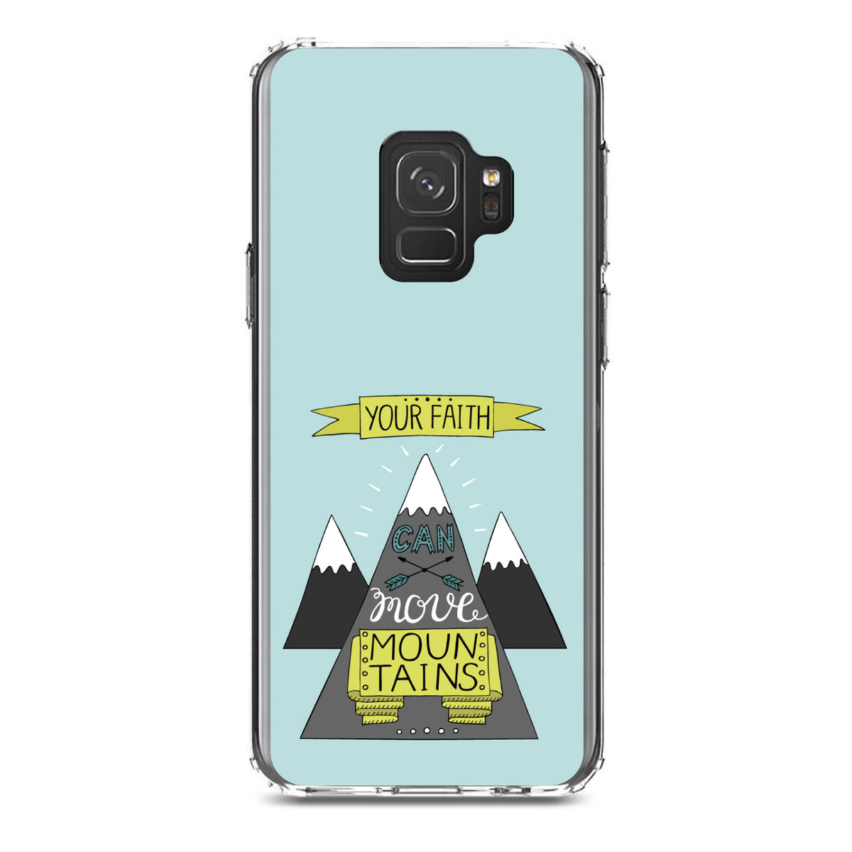 Your Faith Can Move Mountains Clear Shockproof iPhone Case, view 19