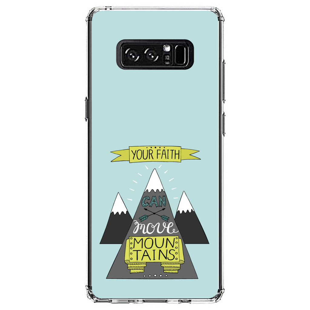 Your Faith Can Move Mountains Clear Shockproof iPhone Case, view 12