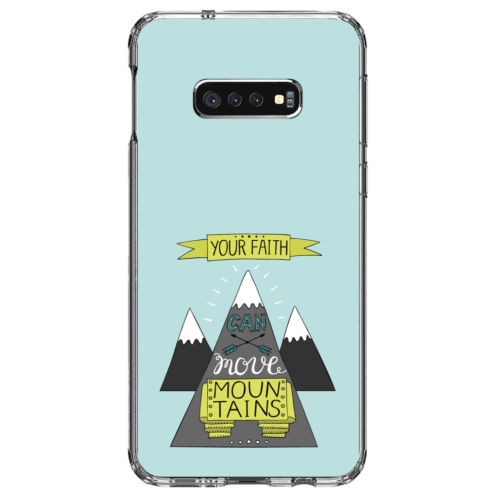 Your Faith Can Move Mountains Clear Shockproof iPhone Case, view 18