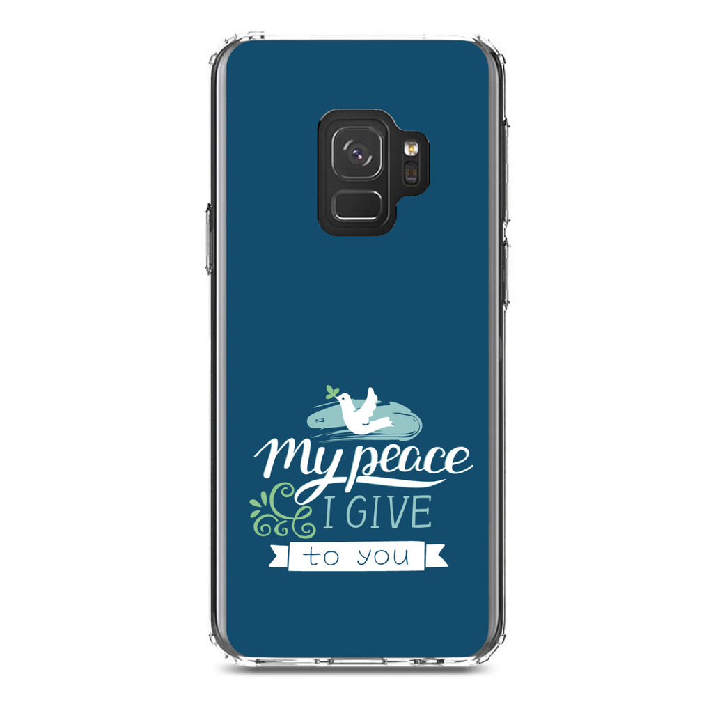 My Peace I Give To You, Dove Clear Shockproof iPhone Case, view 19