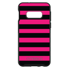 Black & Pink Bold Stripes OtterBox Symmetry Case for iPhone & Galaxy