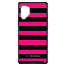 Black & Pink Bold Stripes OtterBox Symmetry Case for iPhone & Galaxy