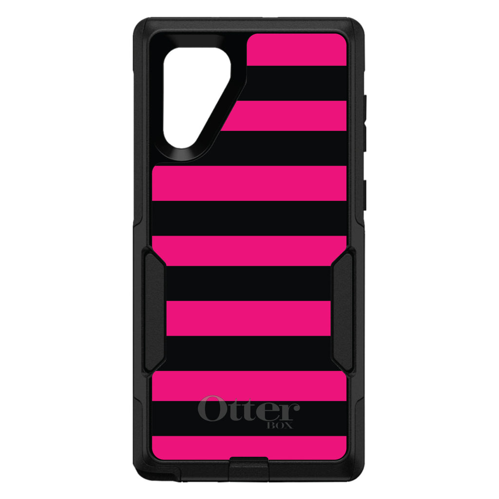 Black & Pink Bold Stripes OtterBox Commuter Case for iPhone & Galaxy, view 13