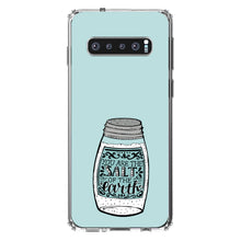 DistinctInk® Clear Shockproof Hybrid Case for Apple iPhone / Samsung Galaxy / Google Pixel - You Are the Salt of the Earth - Shaker