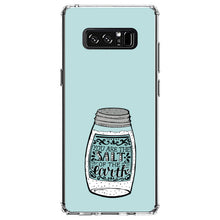 DistinctInk® Clear Shockproof Hybrid Case for Apple iPhone / Samsung Galaxy / Google Pixel - You Are the Salt of the Earth - Shaker