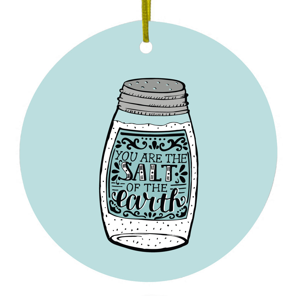 Shaker Ceramic Ornament