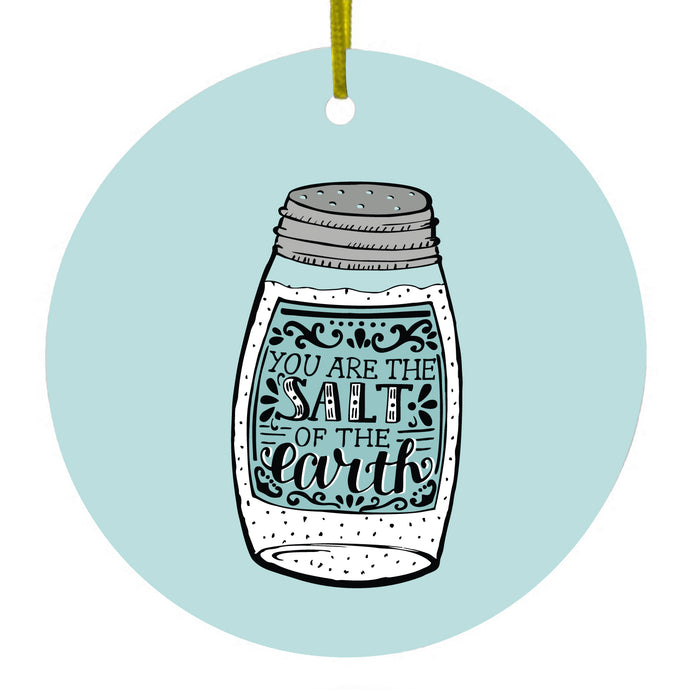 Shaker Ceramic Ornament