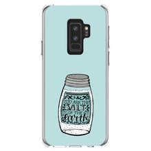 DistinctInk® Clear Shockproof Hybrid Case for Apple iPhone / Samsung Galaxy / Google Pixel - You Are the Salt of the Earth - Shaker