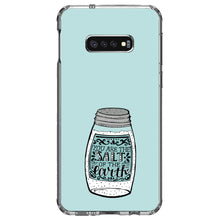 DistinctInk® Clear Shockproof Hybrid Case for Apple iPhone / Samsung Galaxy / Google Pixel - You Are the Salt of the Earth - Shaker