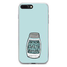 DistinctInk® Clear Shockproof Hybrid Case for Apple iPhone / Samsung Galaxy / Google Pixel - You Are the Salt of the Earth - Shaker