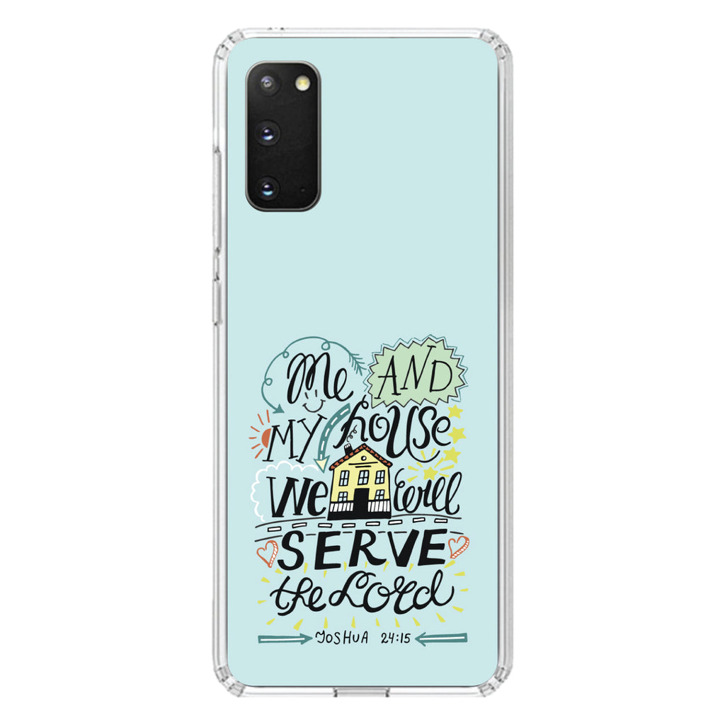 Joshua 24:15, We Will Serve the Lord Clear Shockproof iPhone Case, view 15