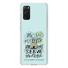 DistinctInk® Clear Shockproof Hybrid Case for Apple iPhone / Samsung Galaxy / Google Pixel - Joshua 24:15 - We Will Serve the Lord